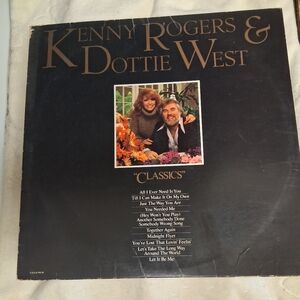 Kenny Rogers & Dottie West Vinyl Record LP